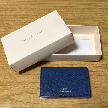 JILL STUART 네이비 명함지갑