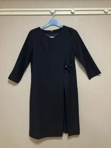 MK MICHEL KLEIN 원피스 네이비 긴팔