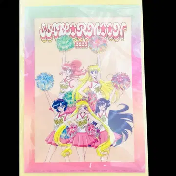 미개봉 새상품 세일러문 팬클럽 한정판 클리어 파일 2장 세트