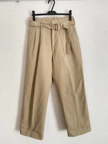 R&D.M.Co- 치노 와이드 팬츠 벨트 포함