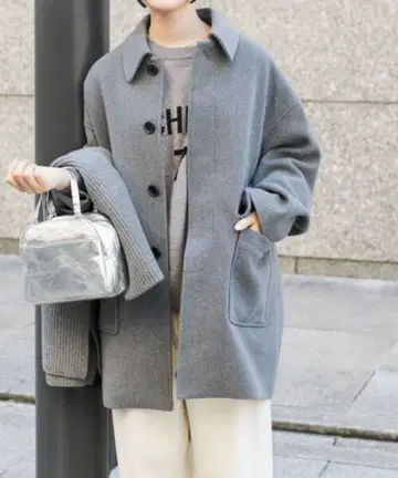 URBAN RESEARCH 울 코트 미들 코트 자켓/아우터