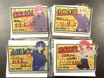 봇치 더 록 빌리지 뱅가드 아크릴 배지 사복 4종 세트