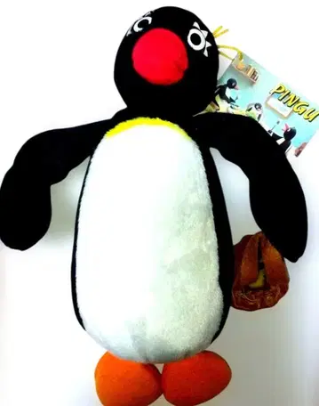 [초레어 당시물] 핑구 엄마 봉제 인형 레트로 빈티지 1996년