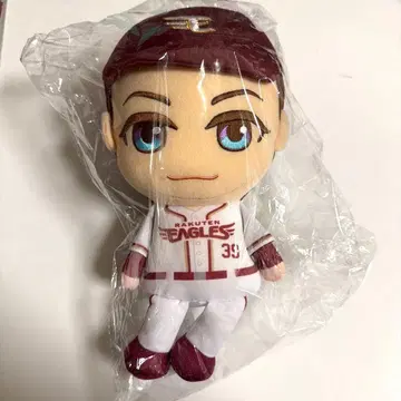 라쿠텐 이글스 이토 유키야 선수 앉은 봉제 인형