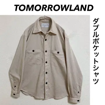 TOMORROWLAND 더블 포켓 셔츠 일본제