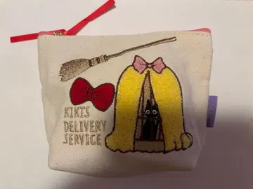미사용 새상품 지브리 마녀 배달부 키키 사가 자수 파우치