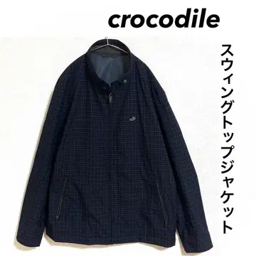 크로커다일 스윙탑 자켓 원포인트 로고