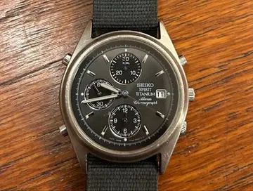 SEIKO SPIRIT TITANIUM 크로노그래프
