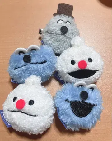 퍼펫 스 앞머리 클립 5종 풀 컴프 미사용