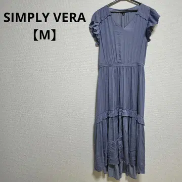 SIMPLY VERA [ M ] 슬리브리스 롱 원피스