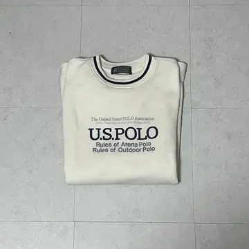 아이보리 크루넥 트레이닝복