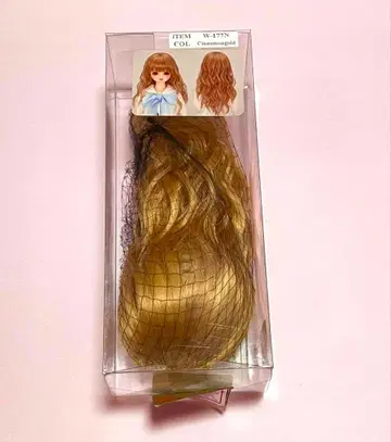 [ 보크스 ] 상자 없음 MSD 사이즈 가발 W-177N 시나몬 골드