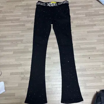 GUAPI 플레어 데님 라이트 스톤 w30