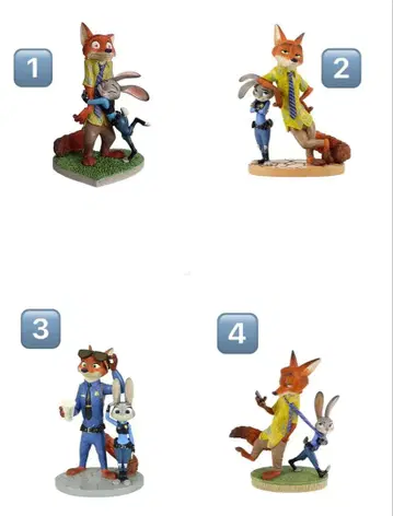 미개봉 새상품 주토피아 주디 & 닉