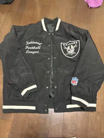 RAIDERS NFL 바시티 자켓 블랙 GU