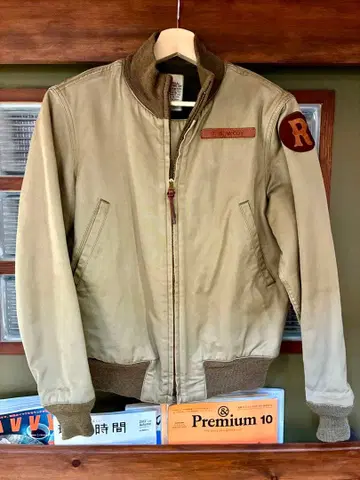 리얼맥코이 탱커 자켓 택시 운전사