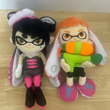 스플래툰 Splatoon 봉제 인형 시오카라즈 아오리 걸 A