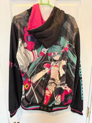 레이싱 미쿠 2025Ver. 풀 그래픽 후드티 vol.1 XL