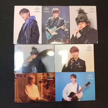 미세스 FJORD 피요르드 포토 카드 와카이 히로토 7장 세트