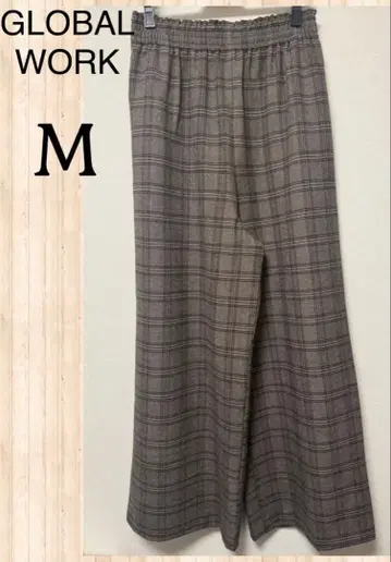 GLOBAL WORK *따뜻한 릴랙스 와이드 팬츠