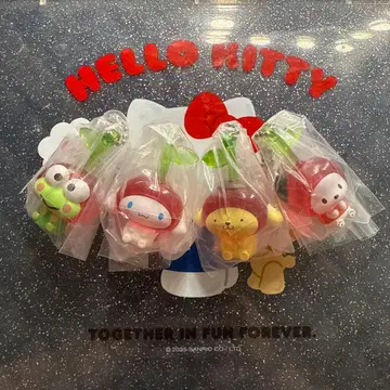 4세트 산리오 나카요시 체리 스윙