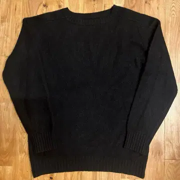 arrow57 다나카 씨 스웨터 c.shetland L BLACK