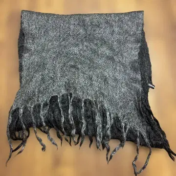 5351 pour les HOMMES 그레이 프린지 머플러