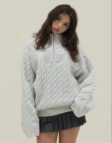 andmary Heart loose knit