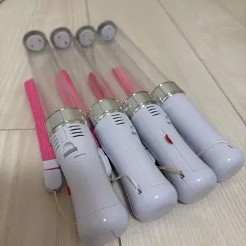 응원봉 4개 세트 화이트