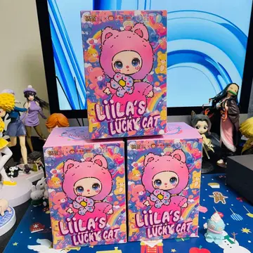 Liila's Lucky Cat 컬렉션 피규어 3개 세트