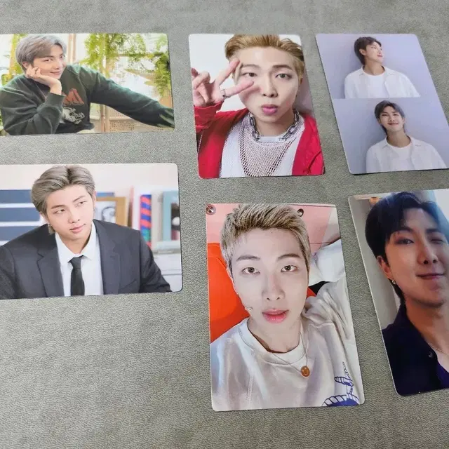 6장 일괄 bts 방탄 머치 박스 포카 남준 rm