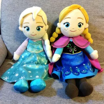 겨울왕국 엘사와 안나 봉제 인형 세트