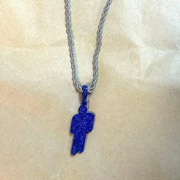 [ 새상품 ] Billie Eilish 목걸이 블루