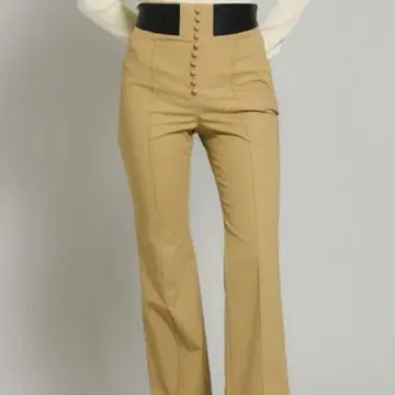 마메쿠로구치 치노 팬츠 하이웨스트