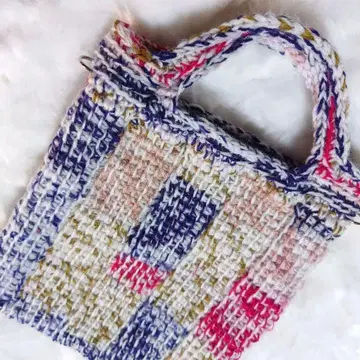 패치워크풍 믹스 백