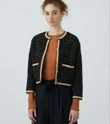 투모로우랜드 Ballsey 트위드 자켓