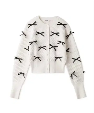 Snidel 리본 모티브 가디건