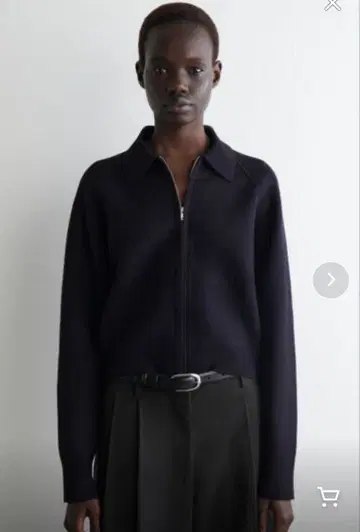 COS 더블 페이스 니트 자켓 [새상품]