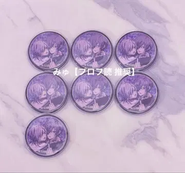 유키무라.등신 캔뱃지 7개 세트