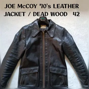 JOE McCOY 70's 가죽 자켓 42