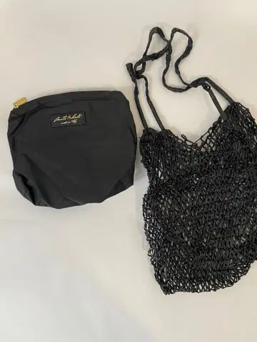 anita bilardi 가죽 메쉬 백 이너백 포함