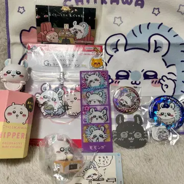 치이카와 (먼작귀) 미니 피규어 세트 스티커 포함