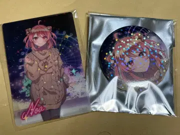 컬러풀 피치 토부 동물공원 캔뱃지 카드 노아 세트