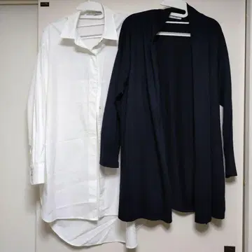 [ 미사용/새상품급 ] 애니팜 롱 셔츠 & 롱 가디건 / 2세트