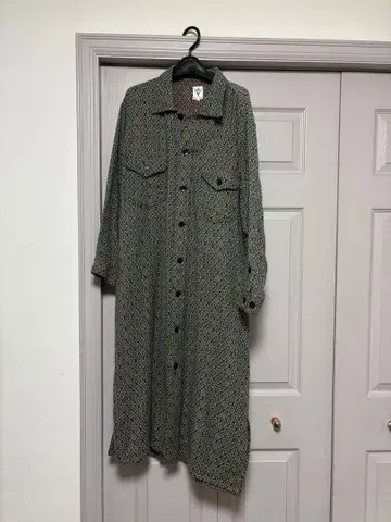 [ 새상품급 ] 사우스2 웨스트8 롱 셔츠 원피스