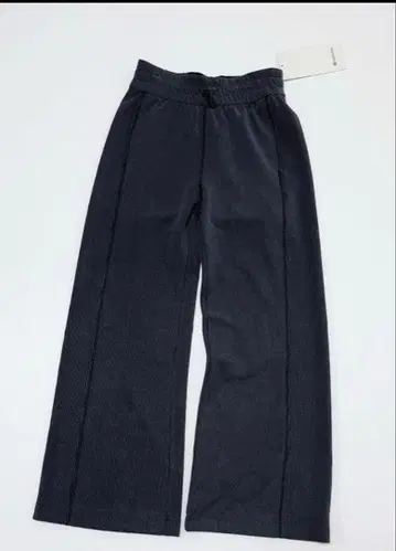 택 포함 미사용 룰루레몬 미드 라이즈 와이드 레그 크롭 팬츠 25인치