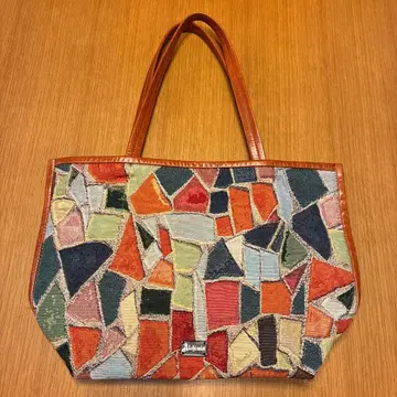 Alchimia 컬러풀 모자이크 토트백