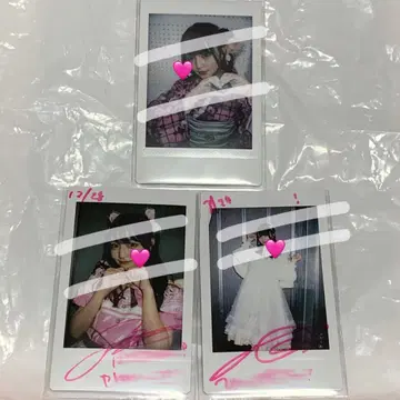 전 iLiFE! 아이라이프 나란 노도카 폴라로이드 3장 세트