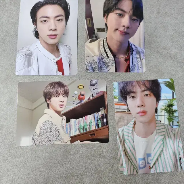 4장 일괄 bts 방탄 머치 박스 포카 석진