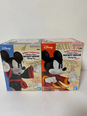 반다이남코 미키마우스 Kung Fu 피규어 2체 세트